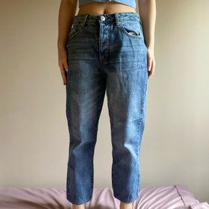 midwash mom jeans